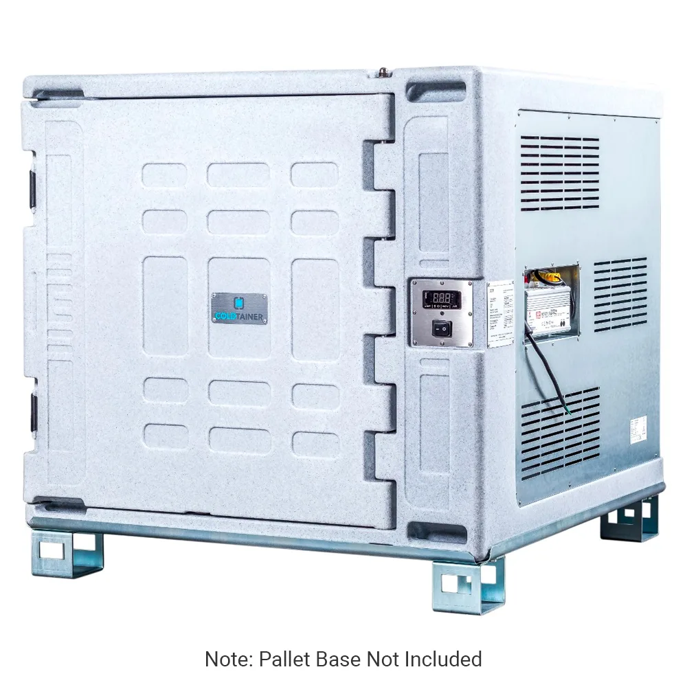 Coldtainer Refrigerated Insulated Food Carrier For Sale / (3) Pan Capacity - Gray, 100-240v/1ph - Image 3