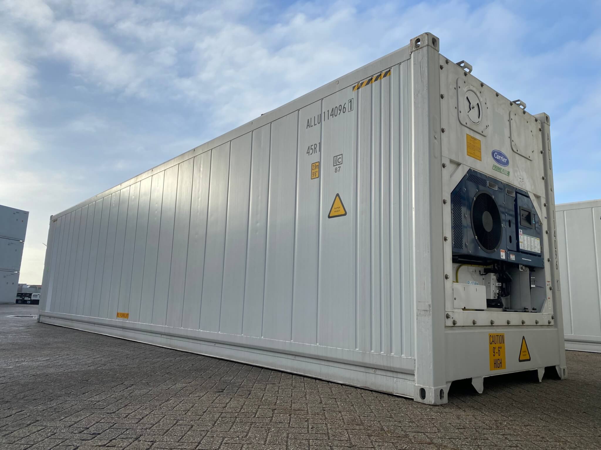 40ft High Cube Reefer Container, Three Trip Reefer Shipping Container - Image 4