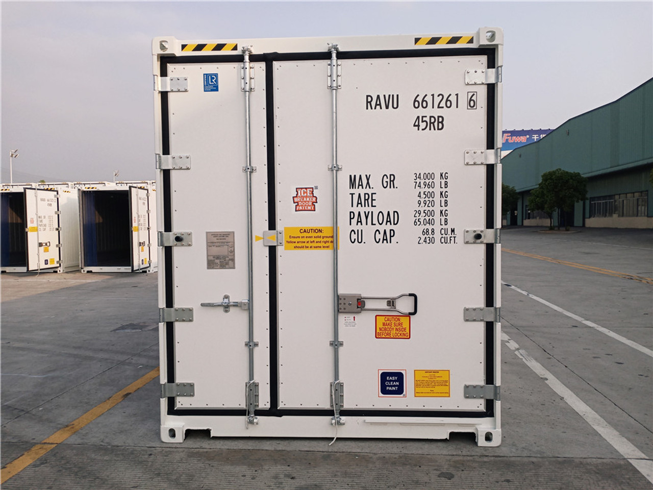 New 40ft HC Refrigerated Container For Sale | 1 Trip 40ft HC