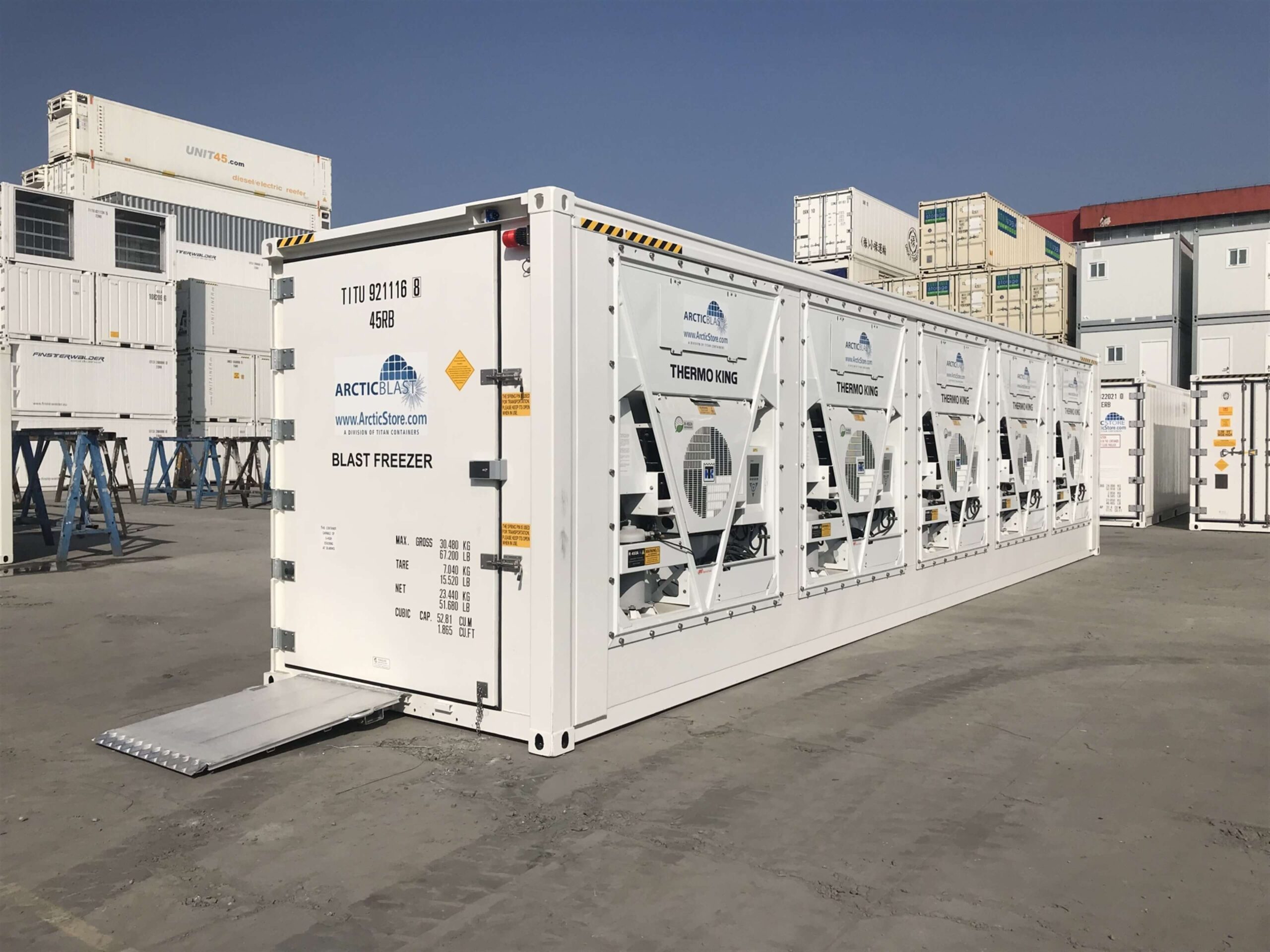 1 Trip 40ft High Cube Refrigerated Container For Sale | 40HC