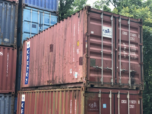 Affordable 20 Used Shipping Container - 20ft Storage Containers - Wind & Water Tight For sale - Image 4
