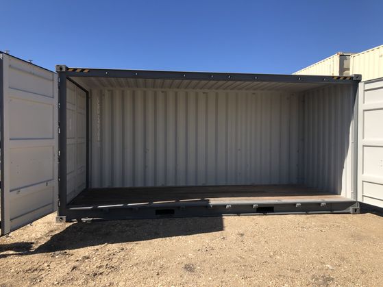 20ft New One Trip Shipping Containers for Sale - Affordable and Reliable | Open Side Container - Image 5
