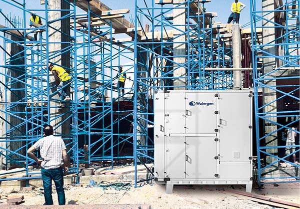 GEN-L is Watergen's largest water generator that produces up to 6,000 liters of fresh, clean drinking water from the air daily - Image 3