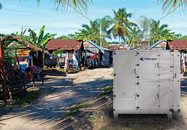 GEN-L is Watergen's largest water generator that produces up to 6,000 liters of fresh, clean drinking water from the air daily - Image 7